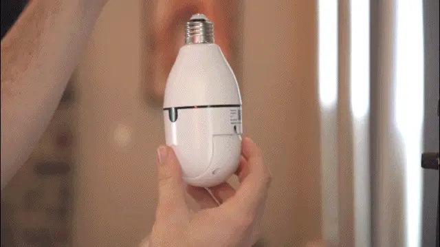 light bulb camera