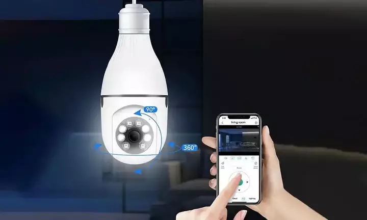 light bulb camera